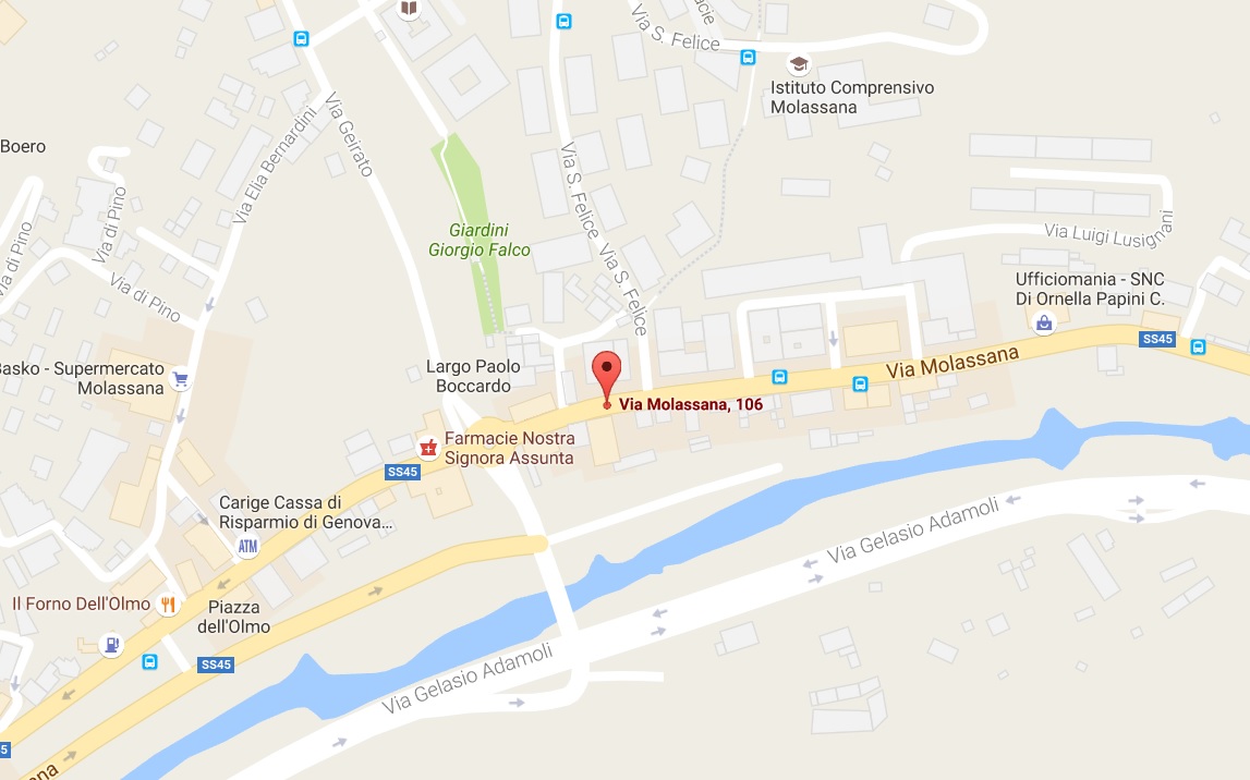 Fai un click sulla mappa per andare su google maps e sapere come raggiungerci